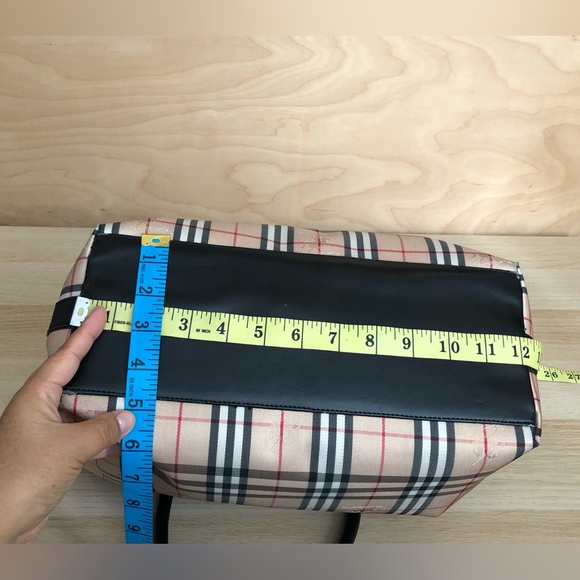 Burberry London Canvas Tote Bag 16inX12.5in - Picture 13 of 14